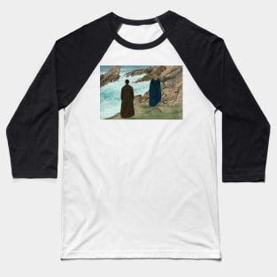 Portrait of a lady on fire - Romanticism painting Baseball T-Shirt